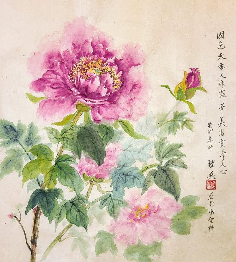 Pink Peonies — Lii Ying Chen